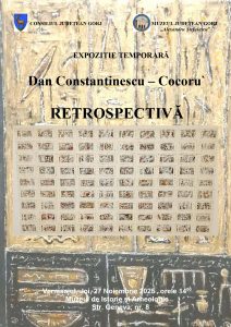 RETROSPECTIVĂ  – Dan Constantinescu – Cocoru` – Expoziție temporară