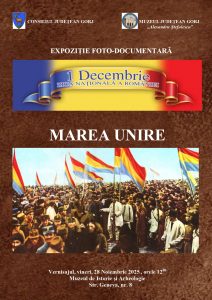 1 Decembrie – Ziua Națională a României – Expoziție foto-documentară