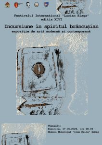 Muzeul Județean Gorj ”Alexandru Ștefulescu” expune ”Incursiune în spiritul brâncușian” la Sebeș