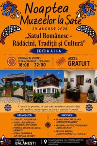 Noaptea Muzeelor la Sate, la Casa Ion Popescu-Voitești